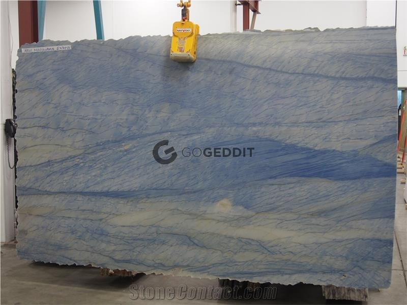 Azul Macaubas Azul Imperial Blue Quartzite Slabs