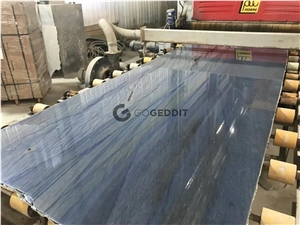 Azul Macaubas Azul Imperial Blue Quartzite Slabs