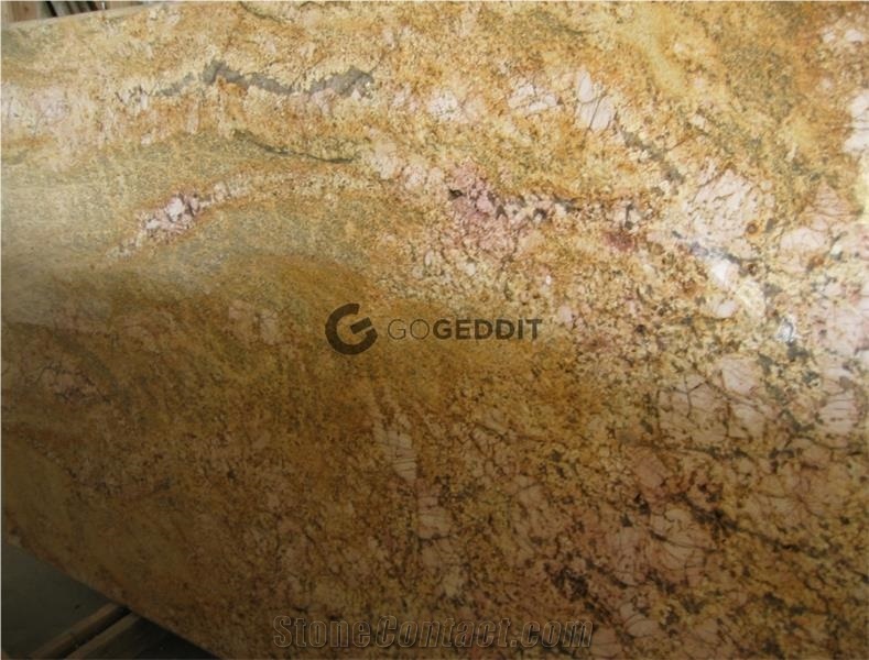 Imperial Gold India Golden Imperial Granite Slabs