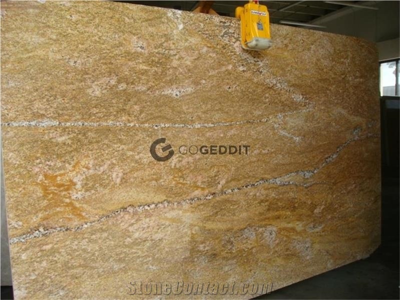 Imperial Gold India Golden Imperial Granite Slabs
