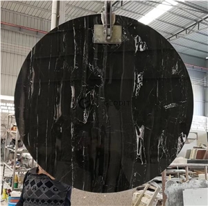 Silver Dragon Marble Round Table Top Silver Dragon Marble Round Table Top