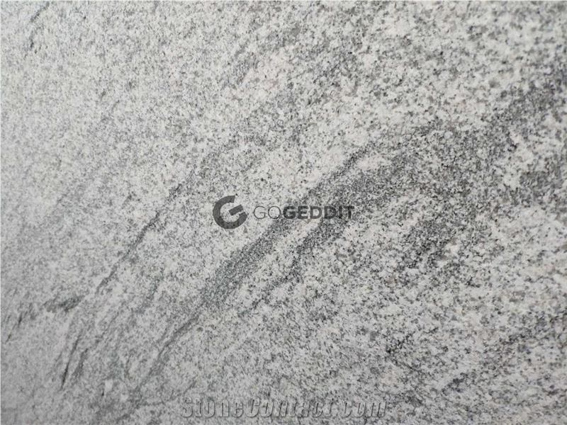 Viscont White Granite Tiles Flamed