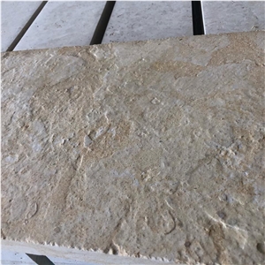 Texas Cream Limestone Leather Finish