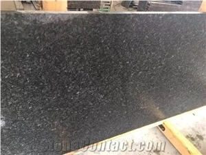 Angola Black Granite Water Jet Surface Angola Black Granite Water Jet Surface