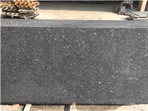 Angola Black Granite Water Jet Surface