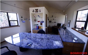 Azul Bahia Blue Granite Table Tops