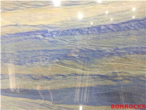 Azul Macaubas Sky Blue Quartzite Polished Slab