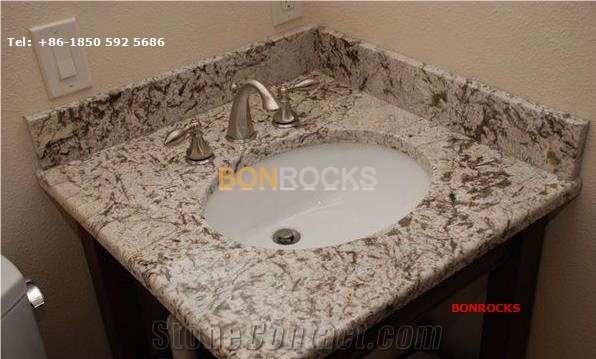 Bianco Antico White Granite Vanity Tops
