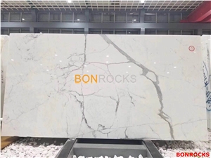 Bianco Calacatta Marble High Quality Big Slab