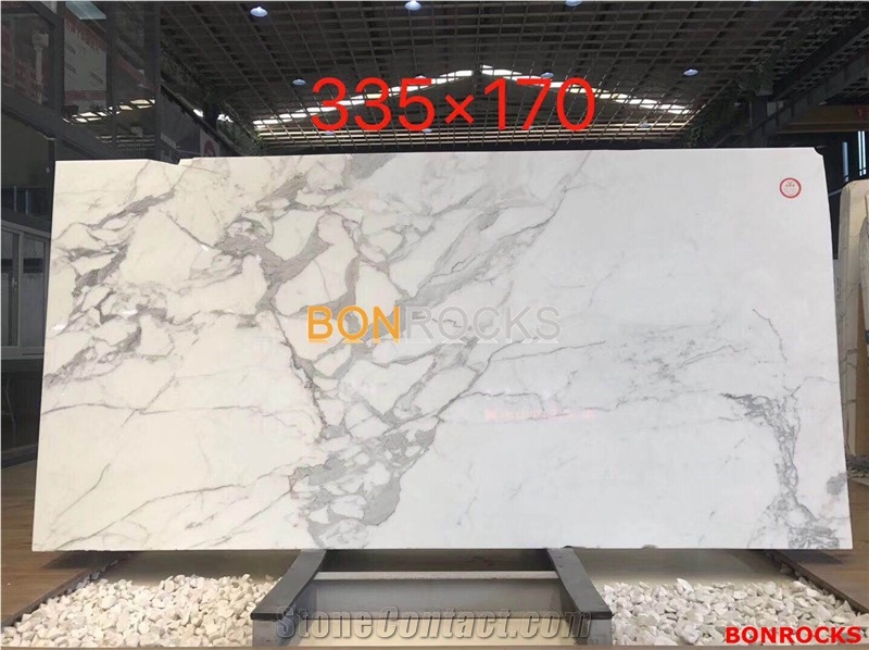 Bianco Calacatta Marble High Quality Big Slab