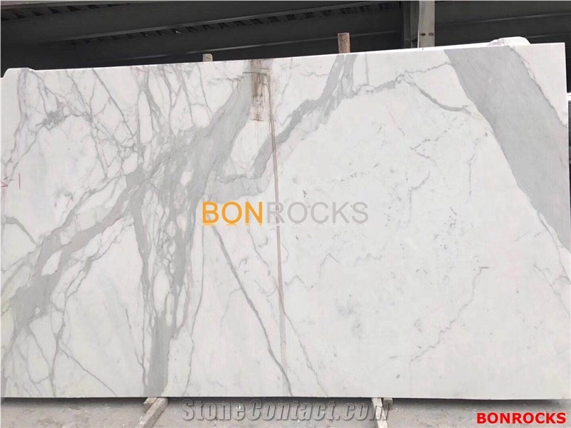 Bianco Calacatta Marble High Quality Big Slab