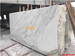 Bianco Calacatta Marble High Quality Big Slab
