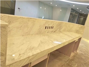 Bianco Carrara White Marble Bath Tops