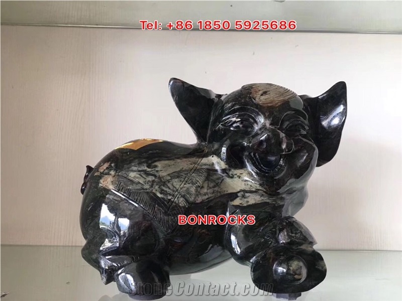Black Jade Pig