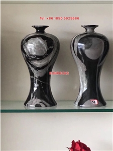 Black Jade Vase