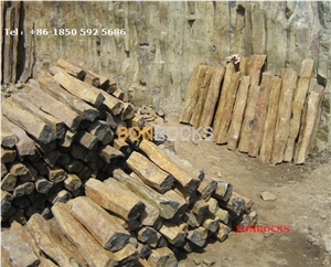 Brown Basalt Column