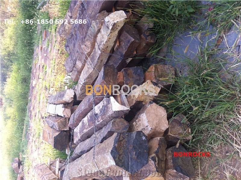 Brown Basalt Pillars