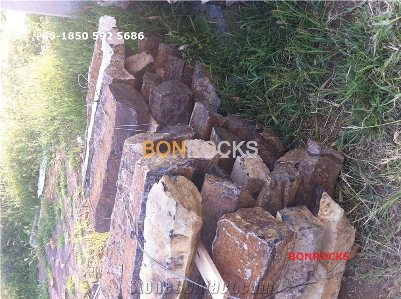 Brown Basalt Pillars