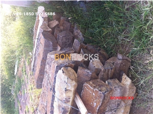Brown Basalt Pillars