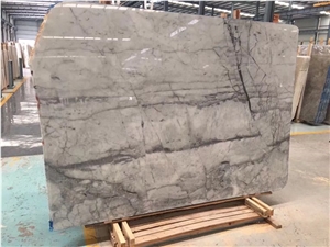 Calacatta Grey Marble Countertop and Tiles