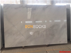 China Bianco Carrara White Marble Slabs