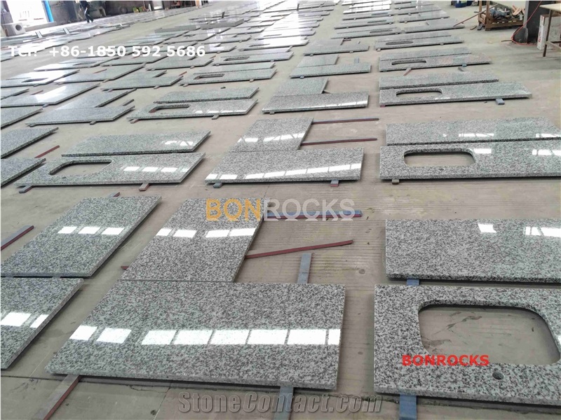 China Bianco Sardo Grey Granite G439 Countertops