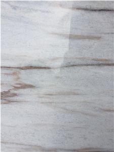 China Palissandro Bianco White Marble Slabs