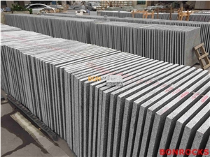 G623 China Bianco Sardo Granite Flamed Tiles