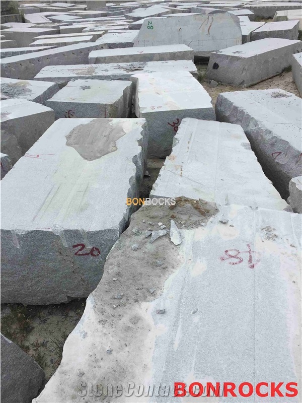 G623 China Bianco Sardo Granite Flamed Tiles