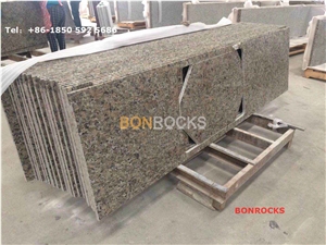 Golden Butterfly Beige Granite Vanity Tops