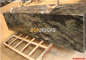 Golden Galaxy Black Granite Countertop
