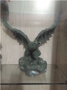 Green Jade Eagle Handcrafts Carvings