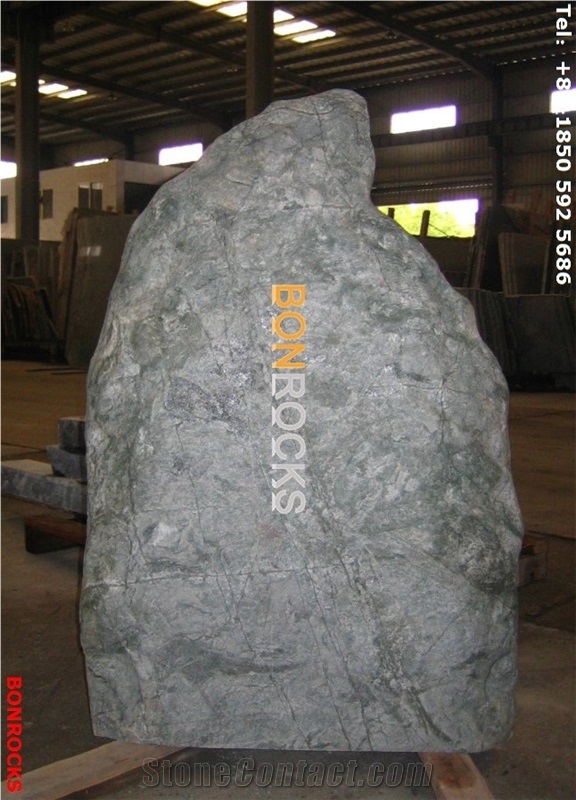 Green Jade Granite Natural Monument and Headstone