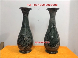 Green Jade Vase