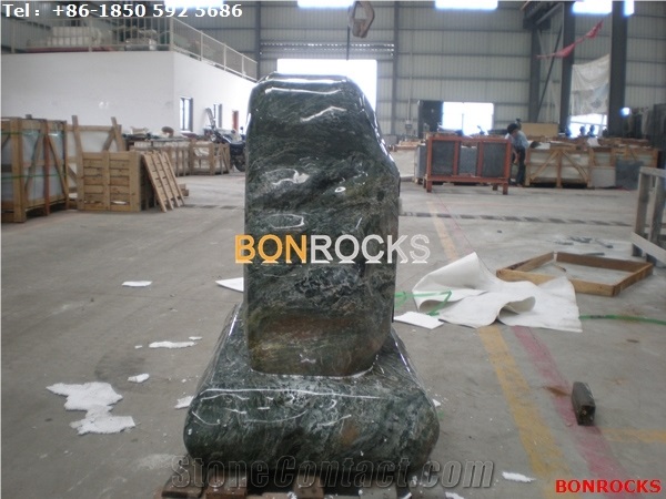 Green Jadeite Granite Monument and Tombstone