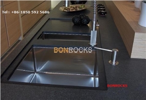 Nero Zimbabwe Black Granite Countertops
