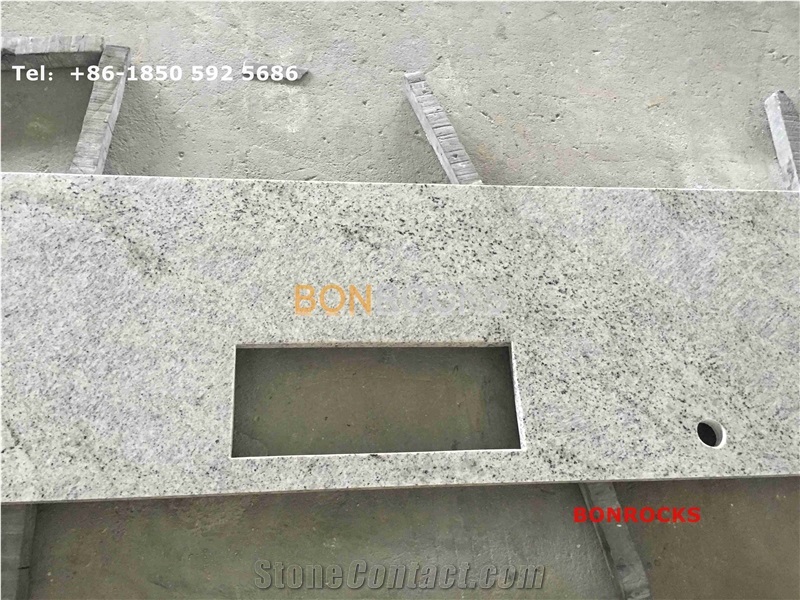 New Kashmir White Granite Vanity Tops
