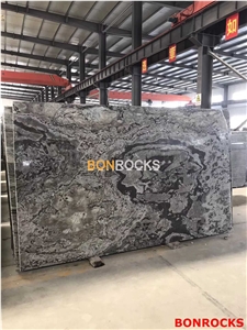 New Obama Wooden Tobacco Brown Marble Slab