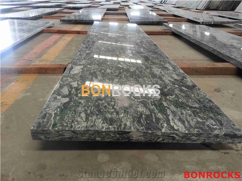 Sea Wave Green Granite Countertops