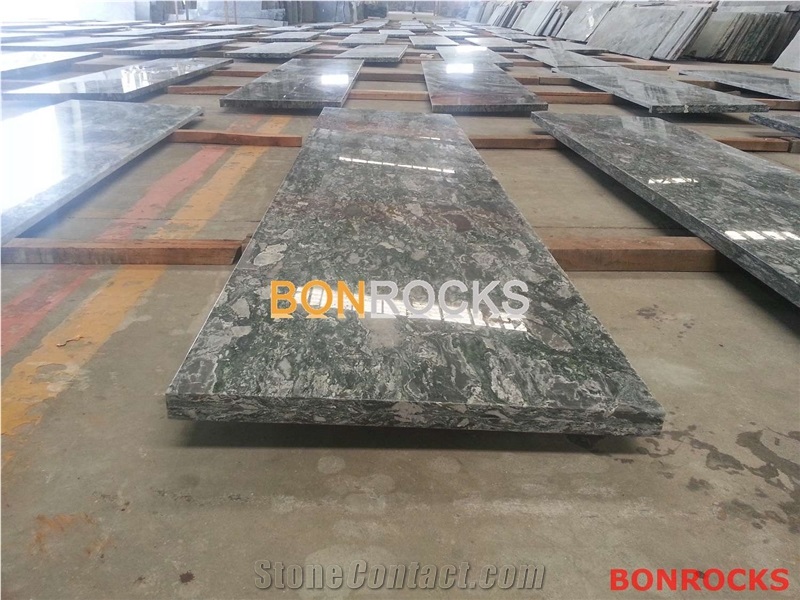 Sea Wave Green Granite Countertops