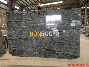 Sea Wave Green Granite Polished Slab