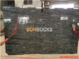 Sea Wave Green Granite Polished Slab