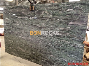Sea Wave Green Granite Polished Slab