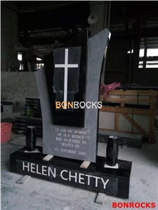 Shanxi Absolutely Black Tombstone and Monument