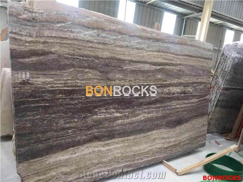 Silver Snake Travertine Slab