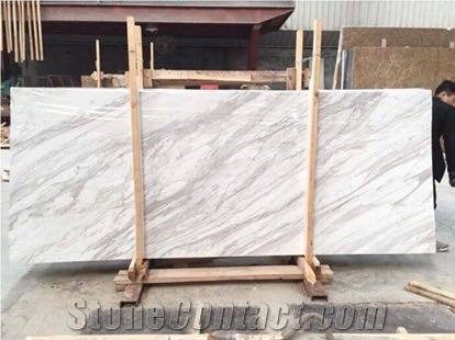 Volakas White Marble Bath Room Countertop