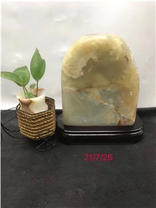 White Onyx Small Hill Landscape