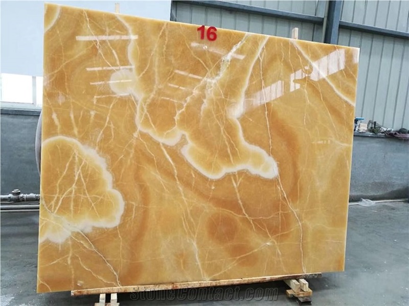 Yellow Onyx Big Slabs