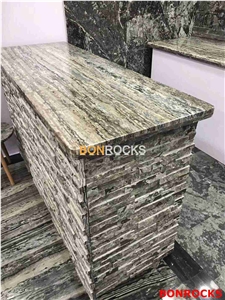 Zebra Brown Marble Split Tiles