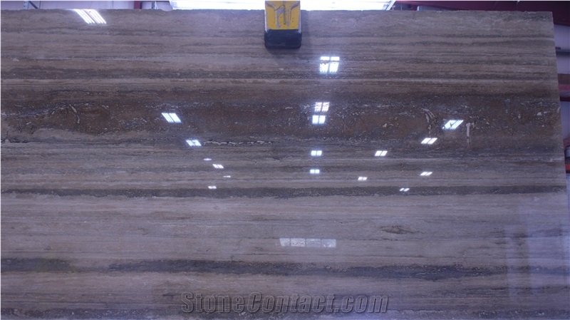 Silver Travertine Slabs